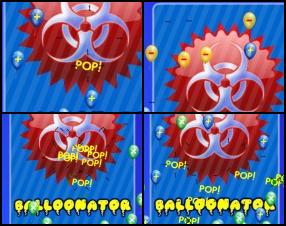 You must pop up balloons and make a chain reaction to pop as many balloons as possible with one shoot. Click to start this popping chain reaction. There will be different kind of balloons, so discover all of them.
