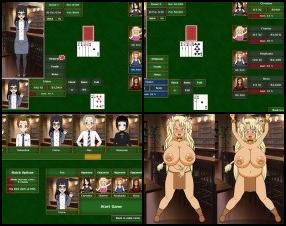 Play erotic Texas Holdem Poker with your favorite opponents and win some cash. If you'll be successful you can strip down other players or yourself. But in general this game is more about the poker, not much like a sex game.