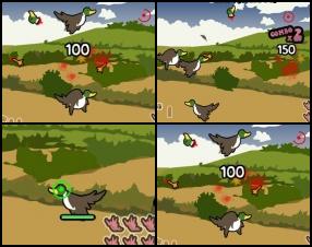 This game is something similar to classic arcade game Duck Hunt. Your task is to shoot down all birds. Get new guns and earn combos for fast shooting. Use your mouse to aim and fire.
