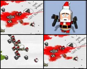Nothing special only if it wasn't a Boxhead game. This time you play as Santa and your task is to kill all zombies. Earn money, buy and select new weapons to survive as long as possible. Use W A S D to move. Use Mouse to aim and fire. Use Scroll or number keys to switch weapons.
