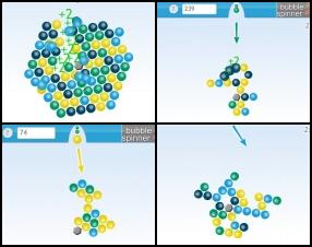 Bubble Shooter is one of the most popular online game of all time. Play this sequel to classic flash game. Accurately shoot bubbles onto spinning shape to match at least 3 bubbles in order to remove them. Use your mouse to aim and shoot the bubbles.