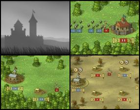 Your mission is to capture enemies castle. To do that you have to send your troops and defeat each enemy castle to win the level. You are able to upgrade your castle and build warriors to conquer your opponent. Use Mouse to control the game, press Space to clear selection.