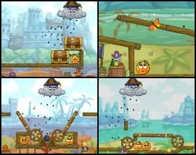 Еще одна новая часть игры от Cover Orange. В этот раз злое пиратское облачко пытается навредить тебе. Делай все возможное, чтобы спрятать своих улыбчивых друзей от облака. Управление игрой при помощи мышки.