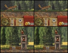 Use your cannon to aim and shoot and destroy your enemies who are hiding in the fortress. Select the power and the angle of your shoot by dragging selectors in the bottom left corner. Click to fire.
