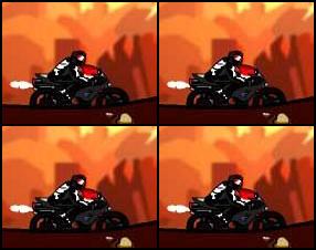 Race bikes across a junkyard! First past the flags to win or destroy enemy bike for victory! Use arrow keys to control the game. SPACE BAR – power up.