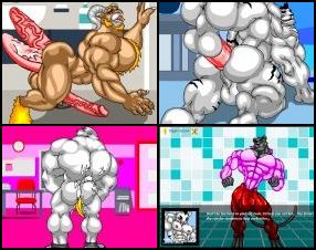 Kenny's hormones are kicking in, so he has a hard time concentrating and his grades are failing. He decided to go to a special summer camp full of big beefy men, and they proudly use sex as part of the education. This game is a combination of puzzle solving, visual novel, and RPG.