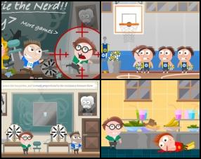 Have you ever been beaten up by bullies at the school? Now it's time to take your revenge and give them a lesson. Look around in every stage, click on the different objects using your mouse and pass the room. Sometimes you have many items so you have to pick right ones to pass.