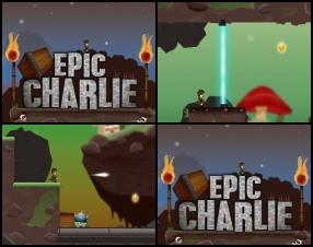 You play the role of Epic Charlie who must prove that he didn't kill his instructor. You will face lots of enemies, hidden traps, deadly challenges and many more. Use Arrows to move, S to jump, D to shoot.