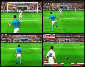 Another Euro 2012 themed game. This time your task is to win football championship performing free kicks. Aim with your mouse then just click and hold mouse button pressed to adjust power of your shoot.