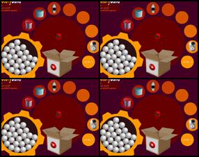 Drag and drop a ball over the tools to produce the required ball physics in each level. From previous version this one differs only with More levels, more tools, more balls, a true recycle bin. Use your mouse to control the game.