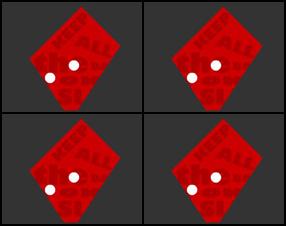 Your task in this game is to slice up shapes while avoiding the balls bouncing around inside of them. Get the shapes down to needed size in the minimum number of cuts. Drag mouse through the shapes to slice them up. If you got hit by the bouncing ball, you have to start over.