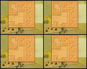 One of the most famous Windows games - Minesweeper - is now available in online flash version. You have to open all squares and find out where the mines are. Just click on the square with the left button. If you don't get blown for the first time, then you will see how many mines are placed to this square. To check the square where a mine is just click on it with the right mouse button.