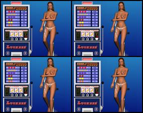 Play the slot machines to win some money. For every $100, the girl removes a piece of clothing. Just click on button Buy. Make Your own tactics to win more money. Make this beautiful girl strip down for You and enjoy her body.