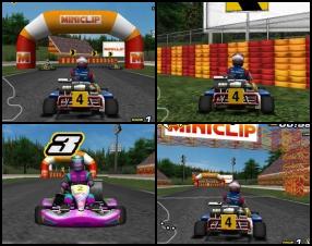 Take your Kart and race against three other drivers. Try to finish first and collect as much bonuses in your way as possible to earn some extra points. Use your arrow keys to control your car. Press X to drift.