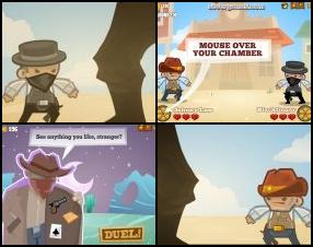 Welcome to wild West where you'll face deadly duels. You play as the sheriff of this western town and you have to kill all dangerous bandits. Your task is to shoot as fast and accurate as possible. Earn cash and buy cool upgrades.