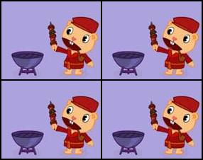 Happy tree friends are making barbecue this time. You should help them to choose what to do – make corn, have a light or make kebab. Each choice causes different death. So it’s up to you what kind of death they will die.