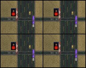 Send all cars from all directions through the intersection! Guide speeding cars through increasingly busy intersections and avoid crashes. Get the required number through each level to get to the next one! Levels get harder, traffic gets fuller - get ready for some major gridlock! Use Mouse to control lights.