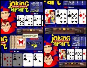 Just another nice video poker game. As usually you can imagine yourself as a rich guy who's spending his money gambling. Place your bets, change your cards and win huge jackpots. If you don't know the rules of poker, just google for them.