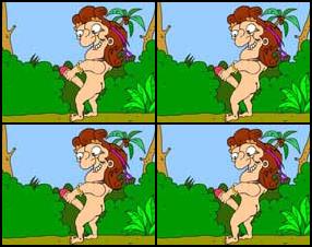 In de jungle seks is veel anders. Tarzan is erg seks hongerende man en als hij ziet iets sexy hij begint te masturberen. Zodra hij merkte kutje in het gras en begon te neuken, maar helaas het was niet echt poesje.