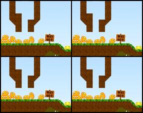 Your task in this fun physics game is to get the target number of little Meeblings to any of the Way Out signs presented in the level. Some levels have only one Way Out, others have more. Use the Meeblings special abilities to rescue as many as possible each level. Every meebling except the plain orange ones has a special power that can interact with. Use mouse to click and hold meebling to activate it's special power.