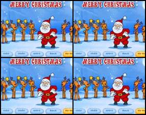 Very enjoyable and popular Christmas song - “Jingle bells”. Santa Claus is singing this song and his reindeers are playing accompaniment. But you can choose one of five styles in which you would rather hear this song – Hip Hop, rock, opera, child or yodel.
