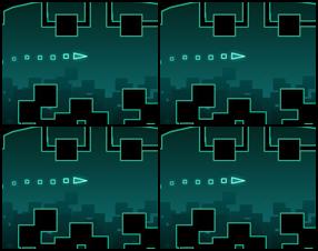 Navigate through three of the Siberian underground systems in this Retro Soviet Style Gravity Tunnel Game. Guide your vehicle using the Space bar to add upward thrust.
Avoid crashing into the walls.