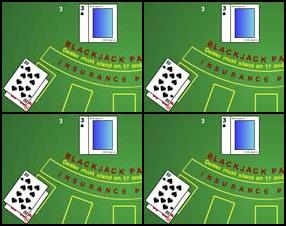 Блэк-джек - одна из популярнейших карточных игр. 
Соберите карты на сумму, максимально приближенную к числу 21, чтобы обыграть Дилера. Если вы набираете больше очков, то проигрываете. Вам дается 200 денежных единиц для игры.