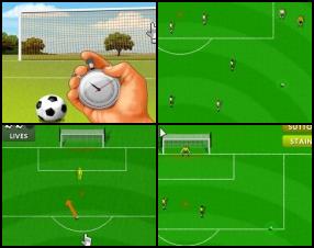 In my opinion really great game. Your task is to take control over free kicks and other specific situations in this great football simulation game. Your basic task is to win the match. So kick the ball right in the goal and let your team win the game. Use mouse to control this game.