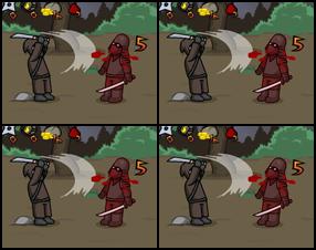 Some evil samurai master's army is attacking the world and you're the one who can save everyone from slavery and damnation. To Move use Arrow Keys, to Run Double-tap Left or Right arrow key, to Jump press Space. For attack use keys A S.
Throw special weapons D W. Change Weapons - Q, Drink Health Potion - E, Pause - P or ESC.