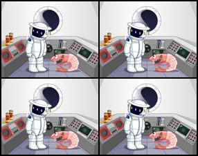 Австралийские астронавты приземлились на Луне, потому что им не хватило топлива, чтобы добраться до Сиднея. Мальчик-креветка вошёл к ним в корабль, чтобы сказать, что они приземлились в его владениях. Астронавты заинтересовались, что говорит Мальчик-креветка.