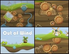 Your aim is to connect all the gears to guide rotation power to the windmill. Pick up gears depending on their sizes and combine them together. Use Mouse to drag and move gears.
