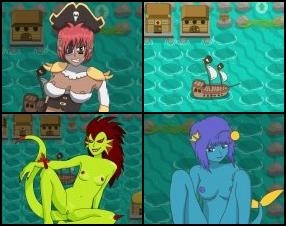This episode is called Mysterious Island and it comes with 9 new Pussymon and 26 new animations. This time you're on the water and will fight and try to capture some mermaid pussymons.