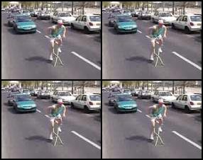 Один парень смешит людей на улицах, пародируя Сильвестра Сталлоне из фильма "Рокки". Это небольшая подборка из смешных роликов. Также в этом видео-клипе использован саундтрек из фильма Survivor - Eye Of The Tiger.