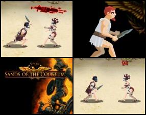 In this game you have to concentrate all your fighting and tactics skills to become a gladiator and survive as long as you can. Kill all opponents in these bloody turn based battles. Use your mouse to control the game.