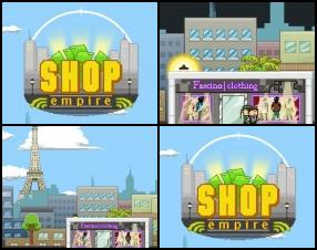 Your mission is to build and create the biggest and most profitable shop in the world. Upgrade your shopping centres to force your customers spend more money at your shop. Hire employees, too. Use Mouse to control the game. Use W A S D or Arrows to move the camera.