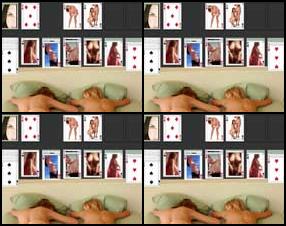 Solitaire game is devised for people who want to relax. But this special solitaire will be beloved by men because all cards are with naked and sexy women pictures on them. If you win this game in the end there will be a very nice and sexy surprise.