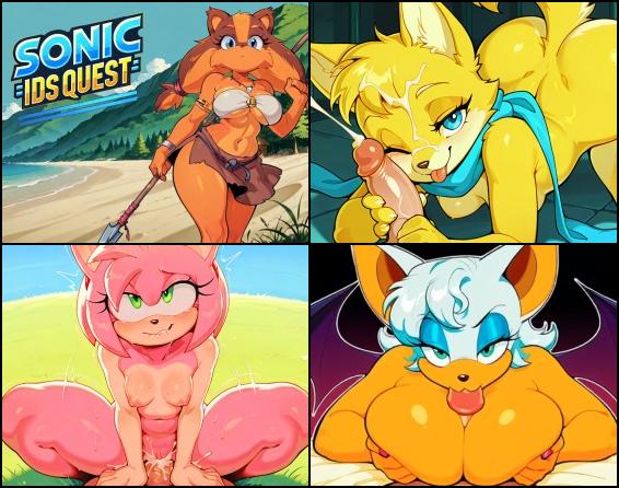 Welcome to the world of Sonic IDS Quest! You play as the legendary blue hedgehog Sonic, who faces yet another evil plan by Dr. Eggman. Explore this cartoonish and crazy world and level up your skills by battling enemies. But that’s not all! Along the way, you’ll meet beautiful beauties. Use your charisma and speed to win their hearts. Exciting adventures, vibrant locations, and incredibly fun moments await you. Sonic IDS Quest is a fan-made game, not associated with Team Sonic or SEGA, but it offers an exciting experience for all Sonic fans. So, are you ready to become a true legend? Embark on the journey and find out! Welcome to the world of Sonic IDS Quest! You play as the legendary blue hedgehog Sonic, who faces yet another evil plan by Dr. Eggman. Explore this cartoonish and crazy world and level up your skills by battling enemies. But that’s not all! Along the way, you’ll meet beautiful beauties. Use your charisma and speed to win their hearts. Exciting adventures, vibrant locations, and incredibly fun moments await you. Sonic IDS Quest is a fan-made game, not associated with Team Sonic or SEGA, but it offers an exciting experience for all Sonic fans. So, are you ready to become a true legend? Embark on the journey and find out!