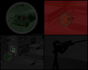 You play as a professional sniper assassin. You have to complete various missions by using your scope to locate targets and take them down. Earn money to buy new weapons, ammo and upgrades. Use Mouse to aim and fire, Press Space to zoom. Use W S to hide/show.