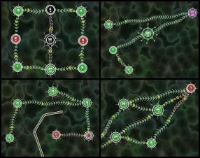 Once again you have to conquer all territory by sending your units to other microbe cells. Be smart enough and choose right tactics to destroy enemy before it destroy you. Use Mouse to drag Arrows from your green microbes to attack enemies. Drag over the tentacle to cut it and send your units back or forward.