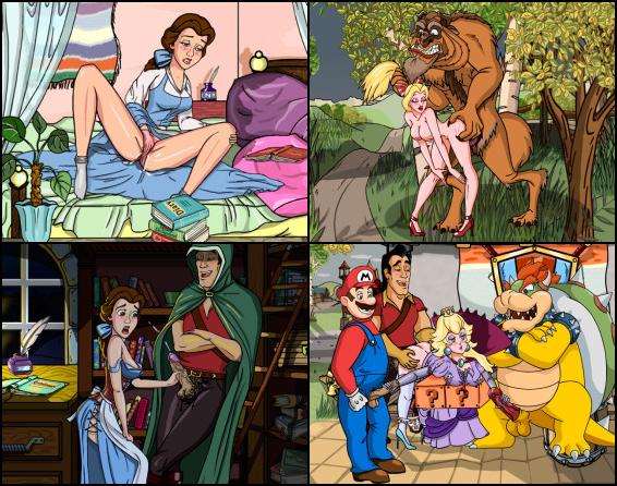 Triff Belle, Gaston und andere Helden aus Disneys Die Schöne und das Biest. Dieses Spiel vereinigt mehrere Genres und bietet dir ein großartiges Spielerlebnis, nicht nur schnelle Sexszenen. In diesem Spiel kannst du Belle zwingen, das zu tun, was immer du willst (ein Sklave, ein Dienstmädchen oder eine Königin sein). Außerdem triffst du viele andere Charaktere aus anderen Spielen oder Filmen.