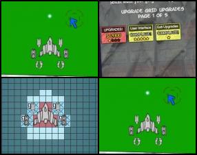 Don't worry if you don't like this game from the first sight. Graphics are primitive and everything else sucks. But this is what this game is all about. Your goal task is to upgrade this game by purchasing buttons, interface and even music! Use Mouse to control the game and shoot. Use arrows to move your space ship.