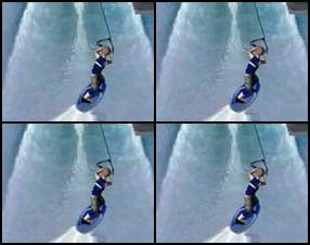 Водный сноуборд - вы прицеплены к катеру и едете по воде на сноуборде, при этом нужно выполнять различные трюки и не задевать плавающий мусор. Скольжение - стрелками, пробел - прыжок, а выполнение трюков - клавиши Z, X, C и V.