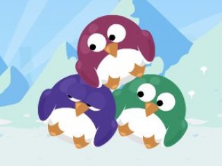 Colorful Penguins - 1 