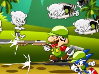 Mario and Sonic Zombie Attack - 1 