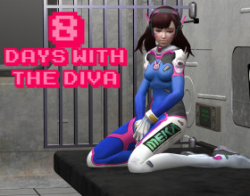 8 Days with the Diva [v 0.9.5] - Calling all Overwatch fans, this is the ultimate parody game. In this uncensored title, you get to interact with several heroines from the original game like the sexy Widowmaker. The story is set in 2070 and you take on the role of a protagonist who is tasked with forcibly training D.Va within 8 days to recruit her into the ranks of a disgusting company. Naturally, she is very resistant to the idea, so it's going to be tough to convince her. But your boss believes in you, so you don’t want to disappoint them. Play your cards right and try your best to make this fierce girl submit to all your demands!