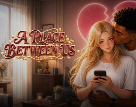 A Place Between Us - Welcome to a steamy adult drama built around temptation, trust, secrets, emotional attachment, and infidelity! You'll witness a young woman in trouble gradually growing closer to a man she is forced to live with under the same roof. The story is designed as a slow-burn experience that steadily builds tension. This first release focuses on the setup, relationship dynamics, emotional conflict, and rising attraction. The plot features themes of cheating and NTR, romantic feelings, jealousy, numerous porn scenes, and choices that affect relationships. Will the heroine resist the temptation of falling into another man's arms, or will she surrender to her fantasies?