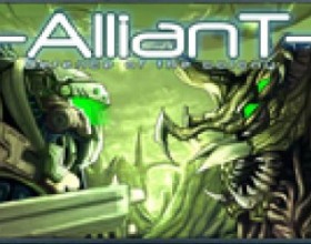 Alliant - Defence of the Colony - It's a year 3087 and Earth is out of resources. To survive we must find a new planet to sustain. Your mission is to set up the base on the planet, kill enemies and destroy their base. Use mouse for all actions. Also you can use E R T Y U I O P keys to build barracks and 1 2 3 4 5 6 7 8 keys to train soldiers. Press W and S to scroll the map.