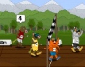 Animal Raceway - Твоя задача - тренировать своего спортсмена, чтобы он стал настоящим чемпионом среди животных. Обучай своего героя, чтобы улучшить его навыки и силу. Следуй инструкциям в каждой мини-игре, чтобы научиться правильно играть.