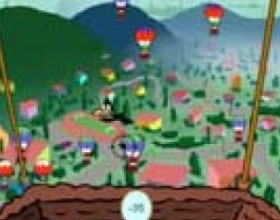 Balloony - Your balloon is flying higher an higher. But the guys from other teams fly quite high too. Shoot all flying objects and birds to get more points. But don’t shoot your own balloon or the blue ones – because they are friends.