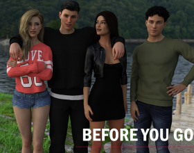 Before You Go - Looks like Nathan, Dave, Jennifer, and Rebecca are up for a hot night of college fun! In this spicy visual novel, you can pick between two paths, each with steamy adventures between the couples. Whether you're into Nathan and Jennifer's passionate vibe or Dave and Rebecca's intense connection, get ready for a sexy journey through two different locations where things get really steamy. It's all about exploring the sex encounters of these young friends as they enjoy their last college night. So, which path will you choose first to try out. Time to get cozy and enjoy!
